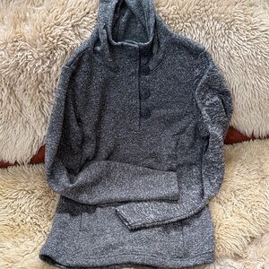 NWOT! Columbia women’s Charcoal Heather Hooded pullover